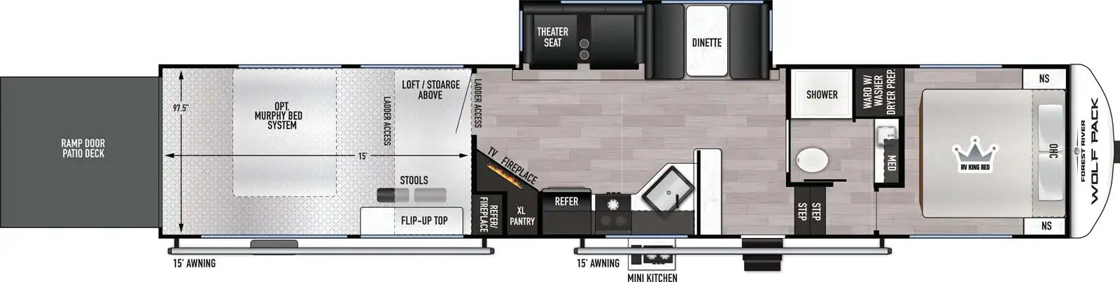 350PACK15 Floorplan Image